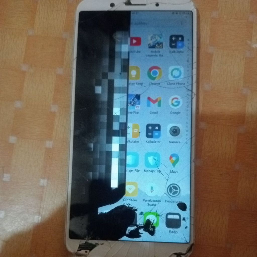 mesin Oppo a83 ram 3/32 normal no pola unit