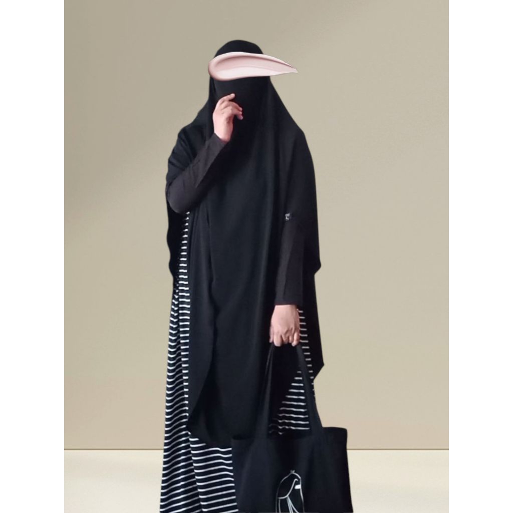 French Khimar jersey jumbo