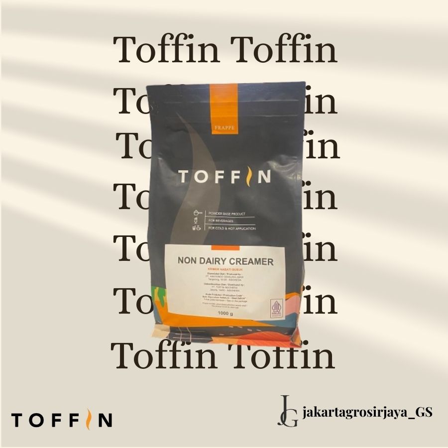 Toffin Frappe Creamer Powder 1kg/ Bubuk Krimer Toffin