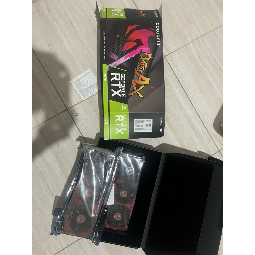 RTX 3070 Battle Axe Triple Fan Brand New Out Box