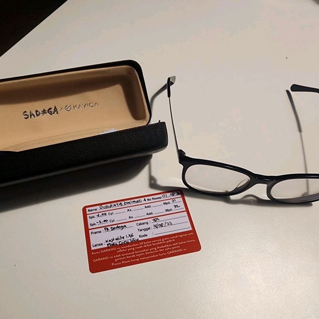 Kacamata Kasoen Kavica x Sadega