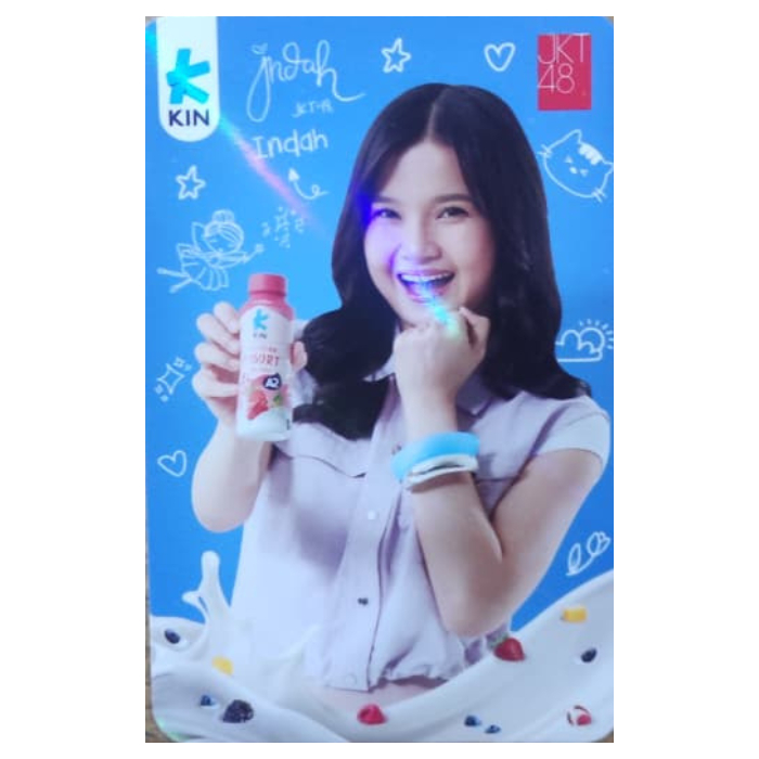 Photocard Kin X JKT48 Indah Cahya JKT48 Photocard JKT48 Photo Card JKT 48 Photocard JKT48 Kin X JKT4
