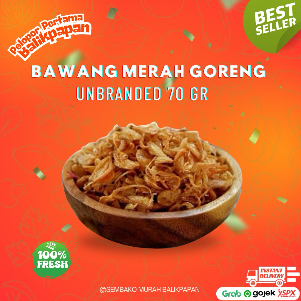 

bawang merah goreng UNbranded 70 gr