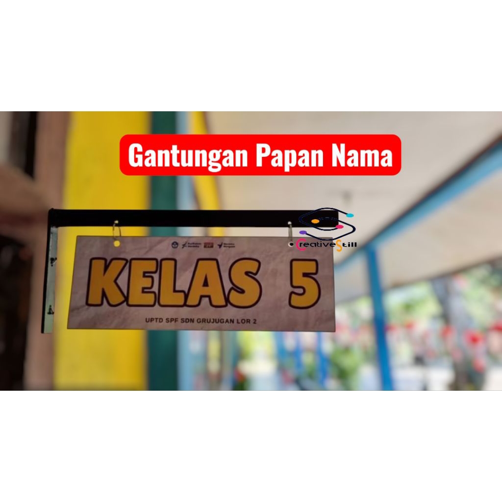 

Gantungan Papan Nama 30cm // Peralatan Sekolah Konter // Siku Papan Nama 30cm