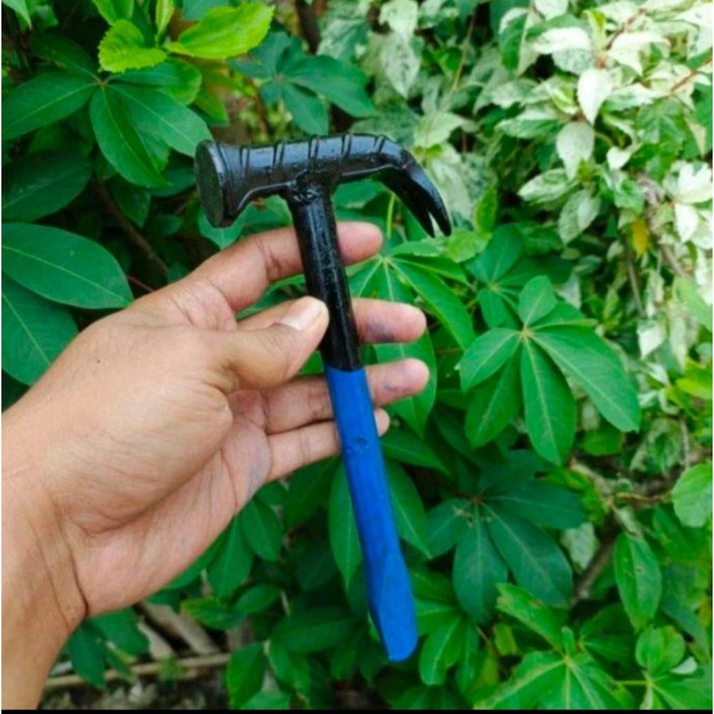 Palu kecil full Besi Ulir/congkel paku/Palu kambing