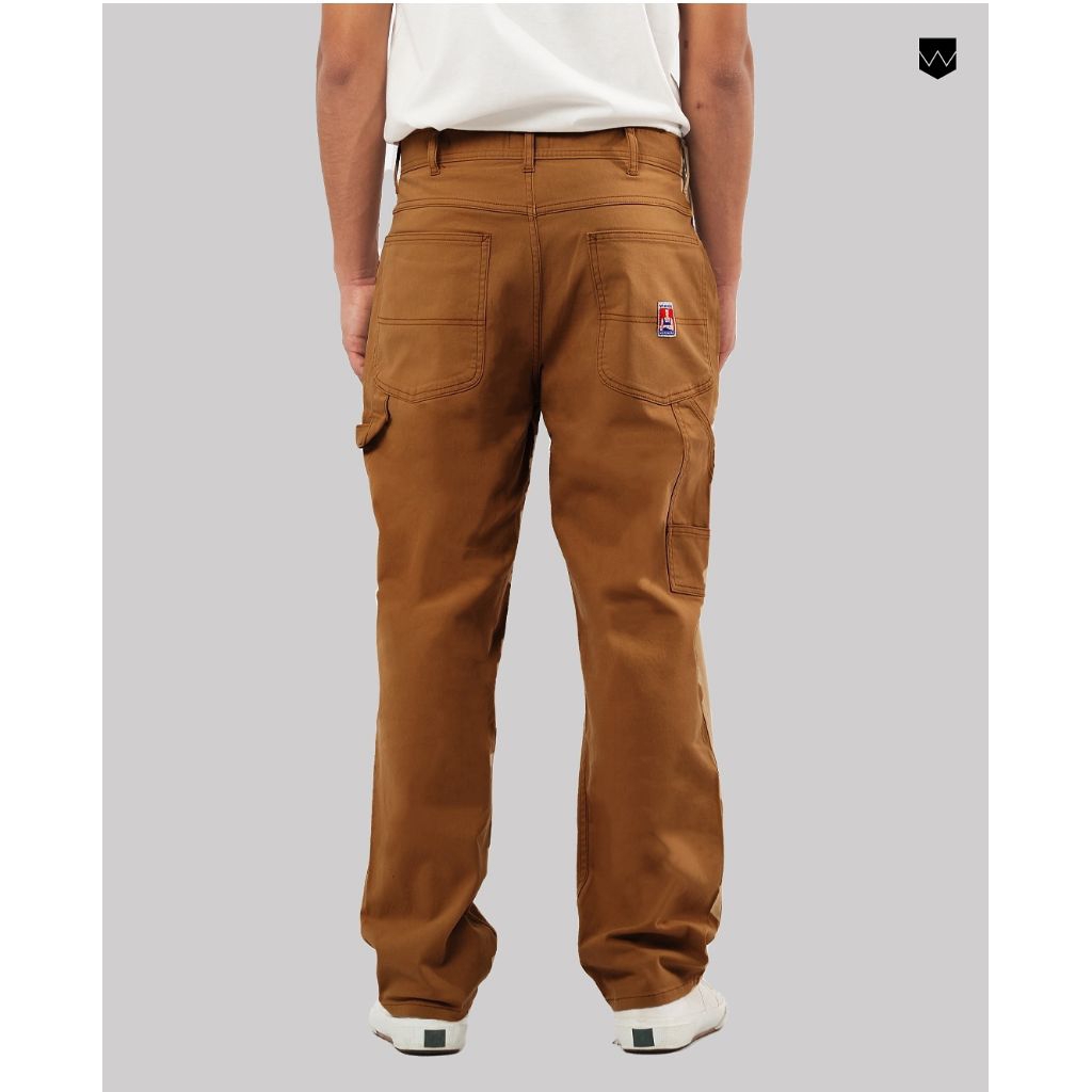 Celana Wrangler Original HARRIS LOOSE BROWN