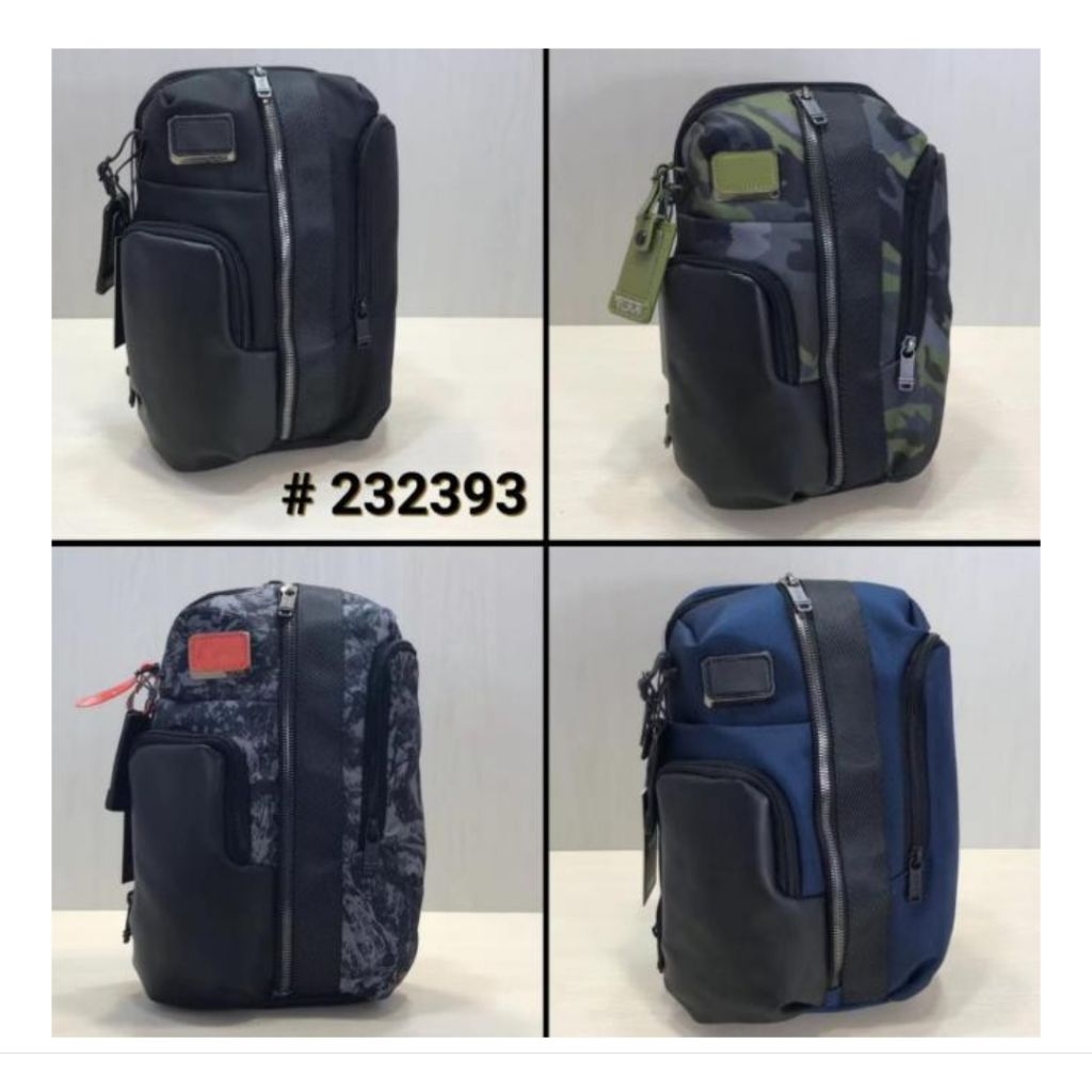 Slingbag nylon pria bodybag tas selempang nylon