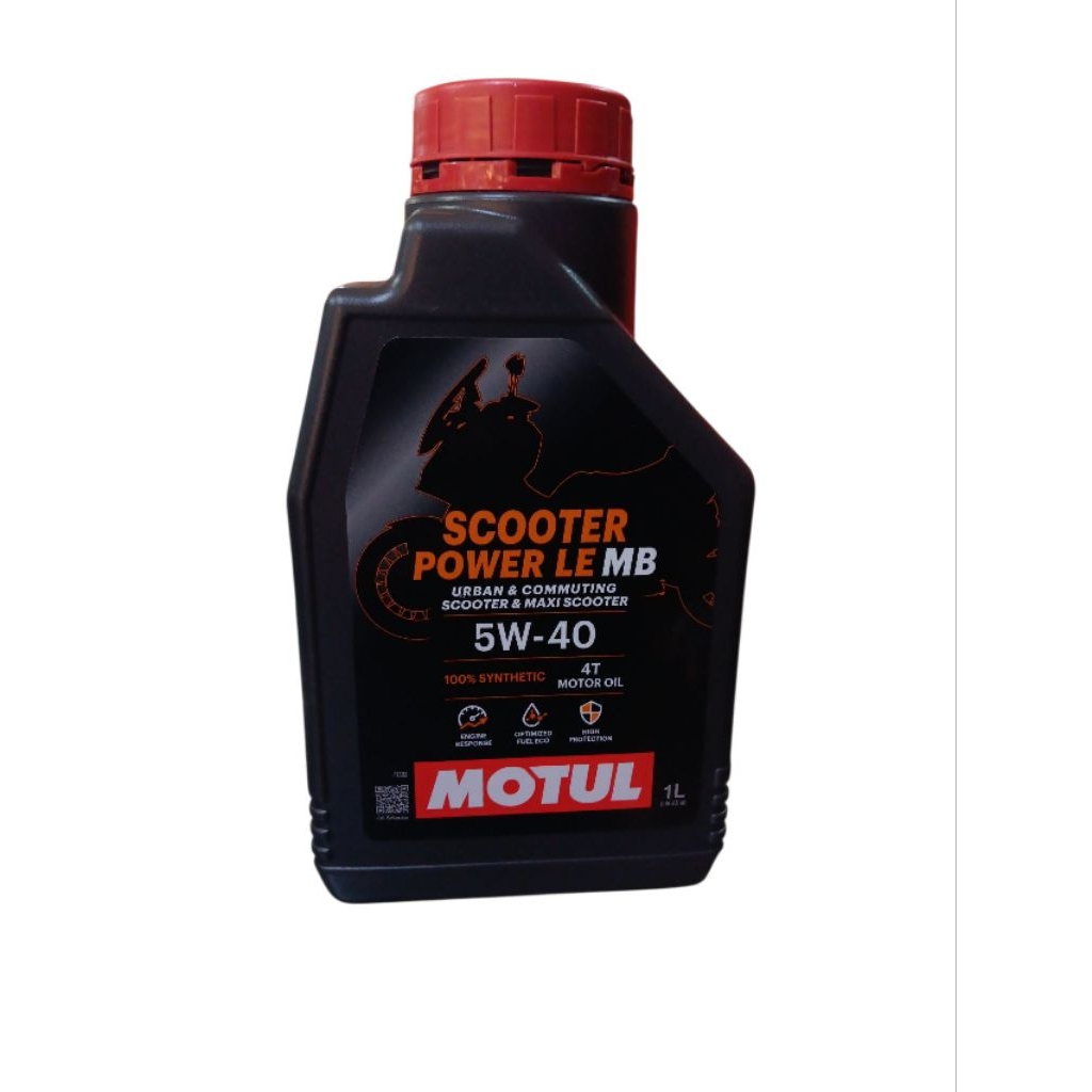 Ganti Oli Mesin Piaggio Vespa Matic Merk MOTUL 100% Syntetic