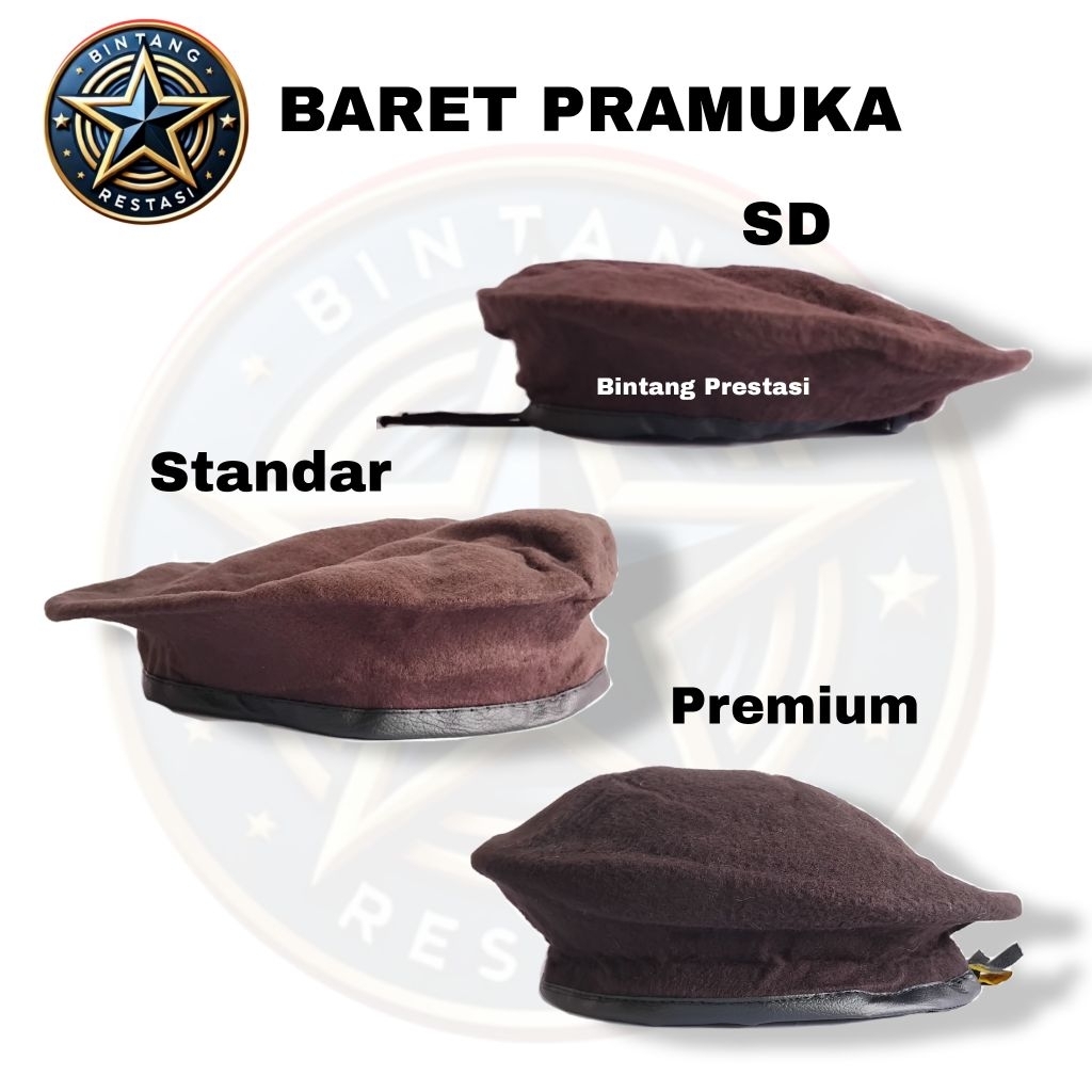 TOPI BARET PRAMUKA/BARET SD SMP SMA