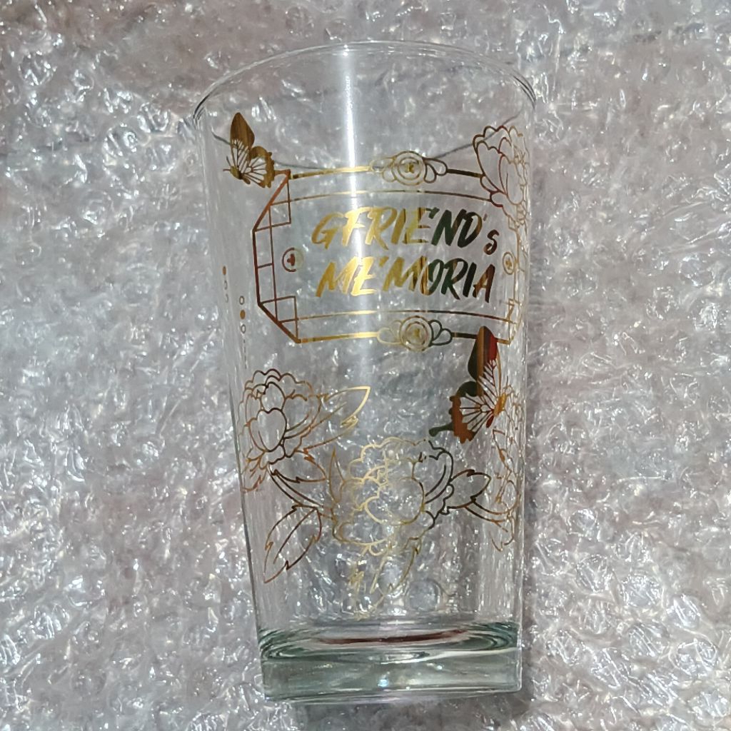 Gfriend Memoria official Merchandise GLASS New