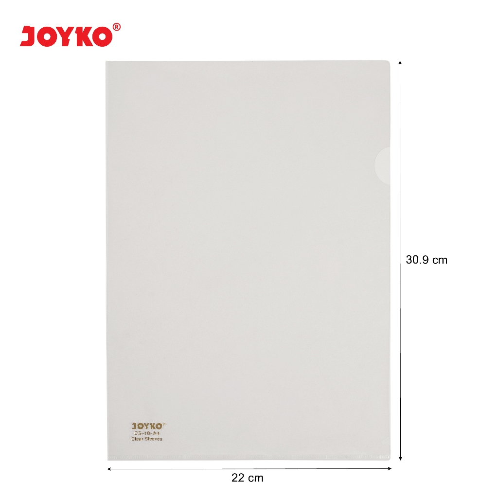 

JOYKO Clear Sleeves Map L Bening Transparan CS-10/A4 2335/F4