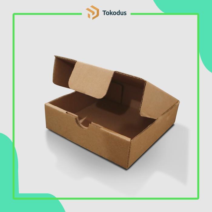 

Kardus Polos Diecut Uk 12 x 12 x 3,5 cm E-flute Corrugated Cokelat Single Wall