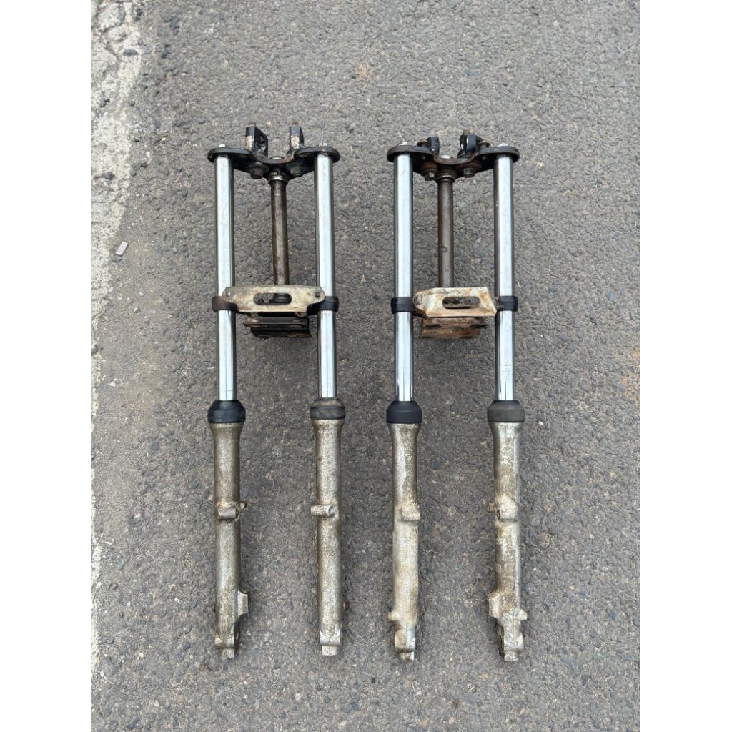 shock depan honda win100 skok depan honda win 100 original