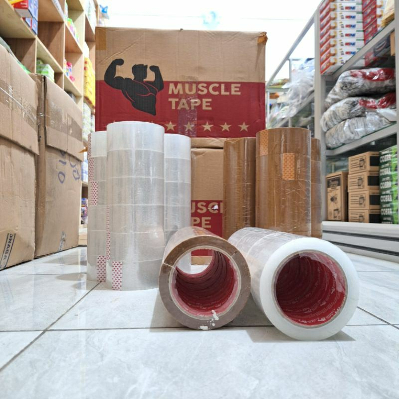 

6 Pcs Lakban Tebal 90 Yard / Lakban Kuat