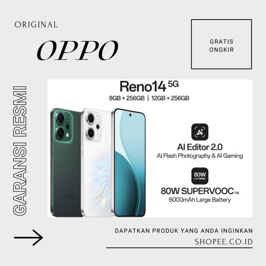 Oppo Reno 14 5G 8+256 GB