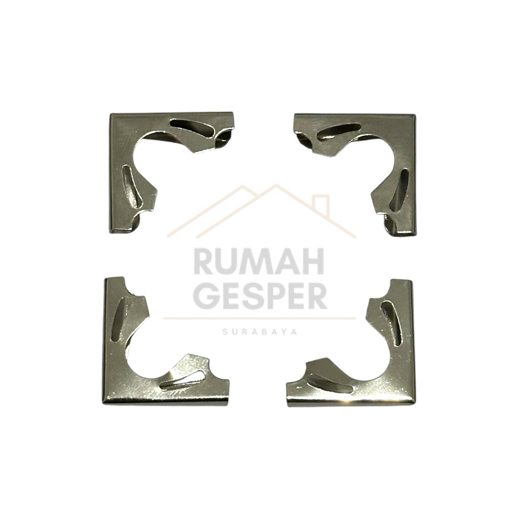 (144 PCS / 1 GROSS) SIKU KUPU SIKU BUKU YASIN BUKU WISUDA SUDUT SILVER NICKEL NIKEL