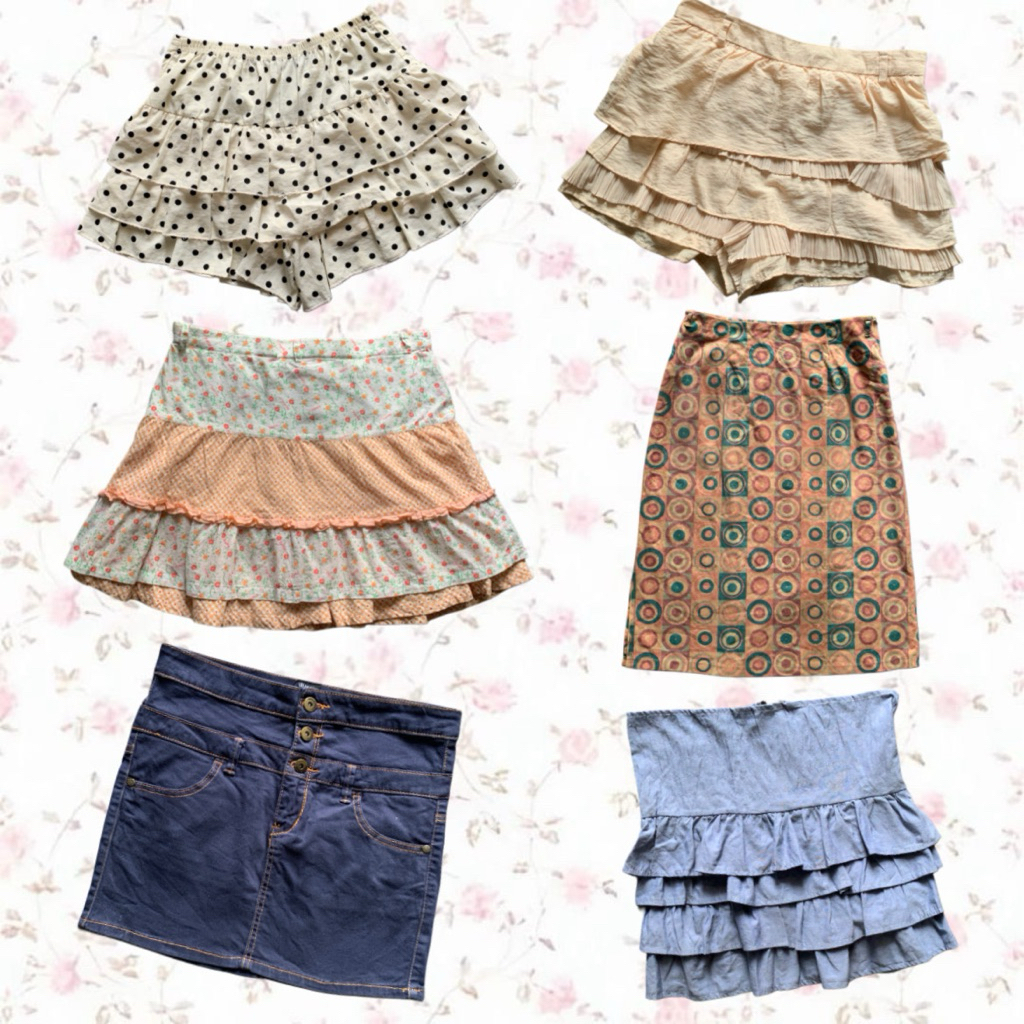 SKIRT Y2K | Vintage | Fairycore | Cottagecore | Coquette | Grunge | Gothic