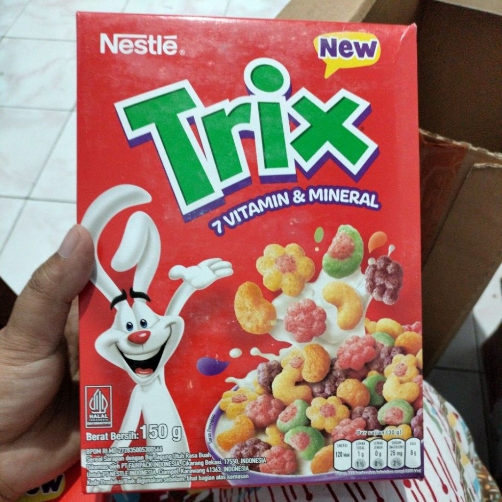 

Nestle Trix 150 gram exp Des 2025