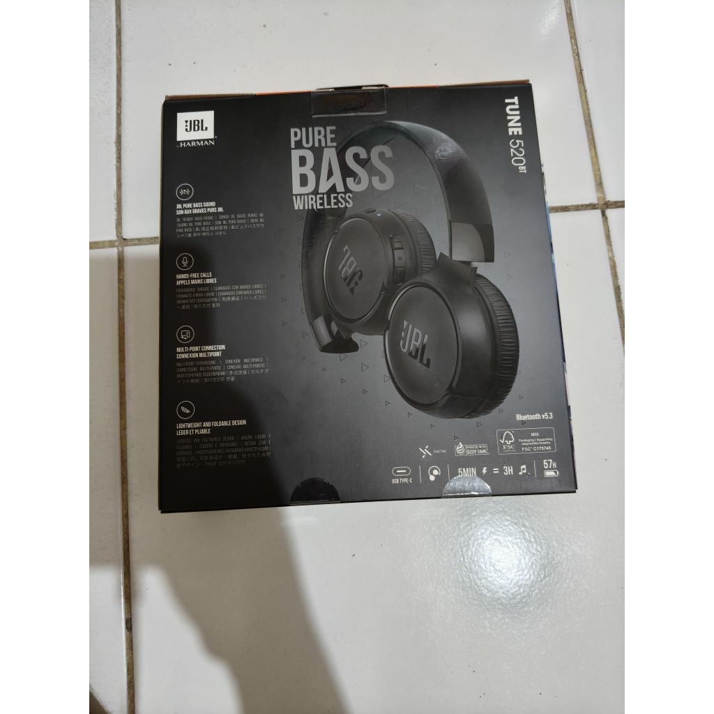 JBL Tune 520BT Headphones Wireless