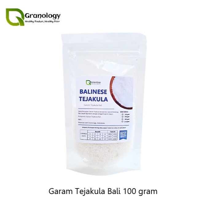 

Garam Tejakula Bali Organik / Organic Balinese Tejakula Salt (100 gram) by Granology