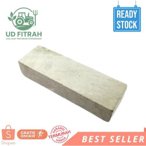Batu Asah Alam Asli Super Halus Ukuran 16x5x3cm - Batu Wungkal - Sharpening Stone - AWS Asli Murah