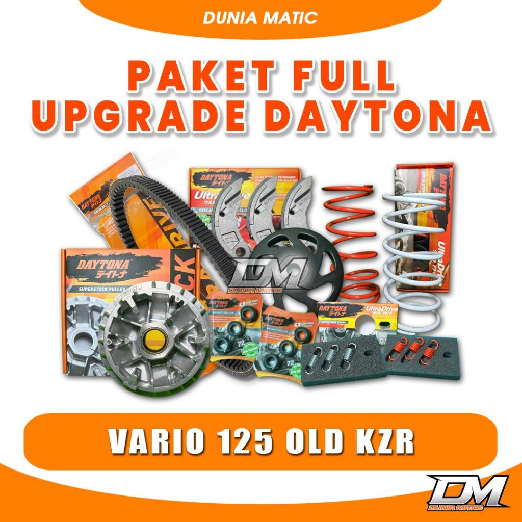 PAKET FULL DAYTONA UPGRADE CVT VARIO 125OLD VARIO 125 CBS KZR MANGKOK KARTEL DAYTONA RACING - DUNIA 