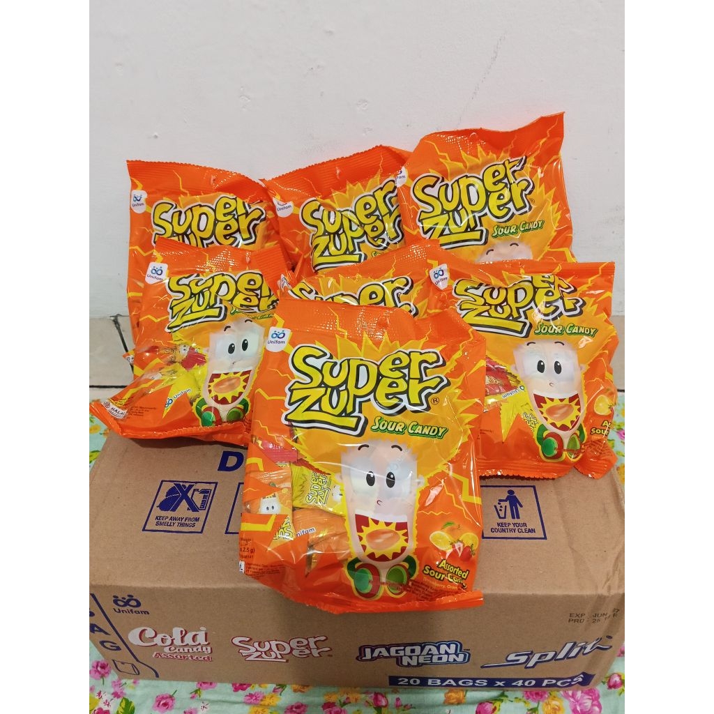 

Permen Superzuper isi 40 biji