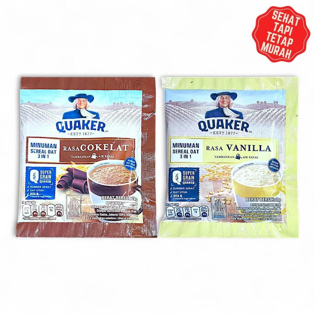 

QUAKER INSTANT OATMEAL [1 RENTENG: 10 Sachet x 28g]