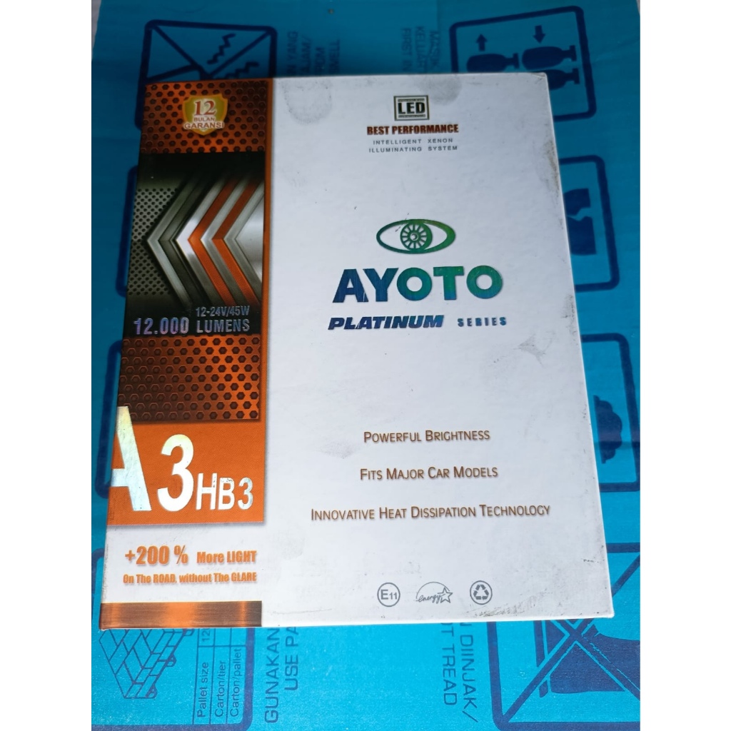 Ayoto Platinum Series - A3-HB3 - Lampu Mobil