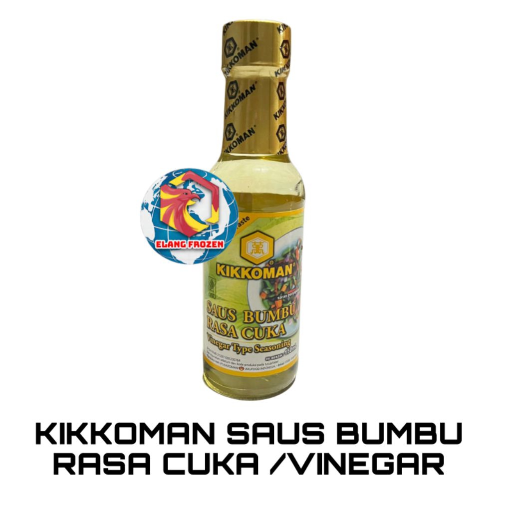 

Kikkoman Saus Bumbu Rasa Cuka | Vinegar Type Seasoning 150ml