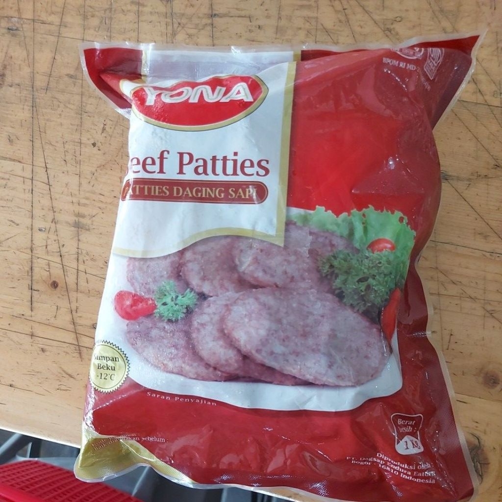 

YONA BEEF PATTIES 1KG