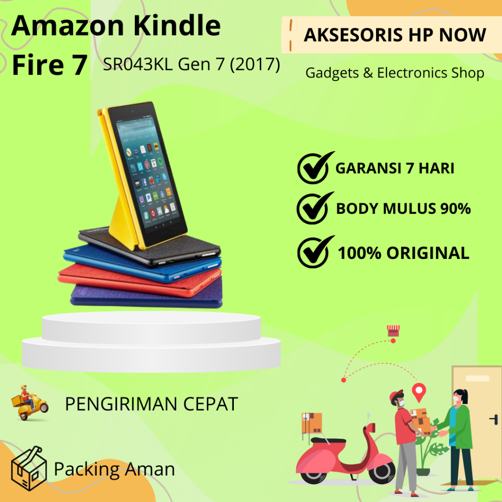 Amazon Kindle Fire 7 SR043KL Gen 7 (2017) Wifi Only Second ORIGINAL - AHN