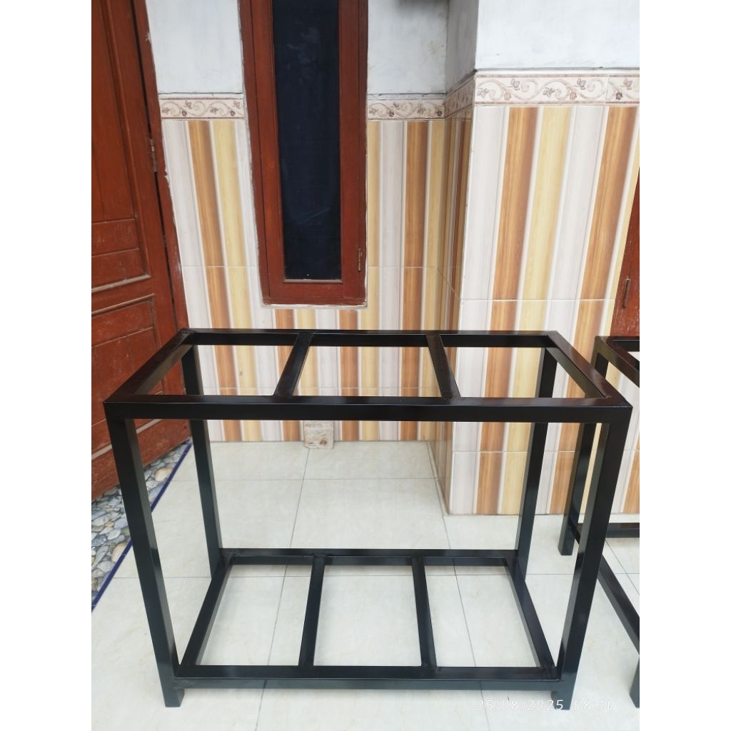 meja besi holo aquarium murah berkualitas