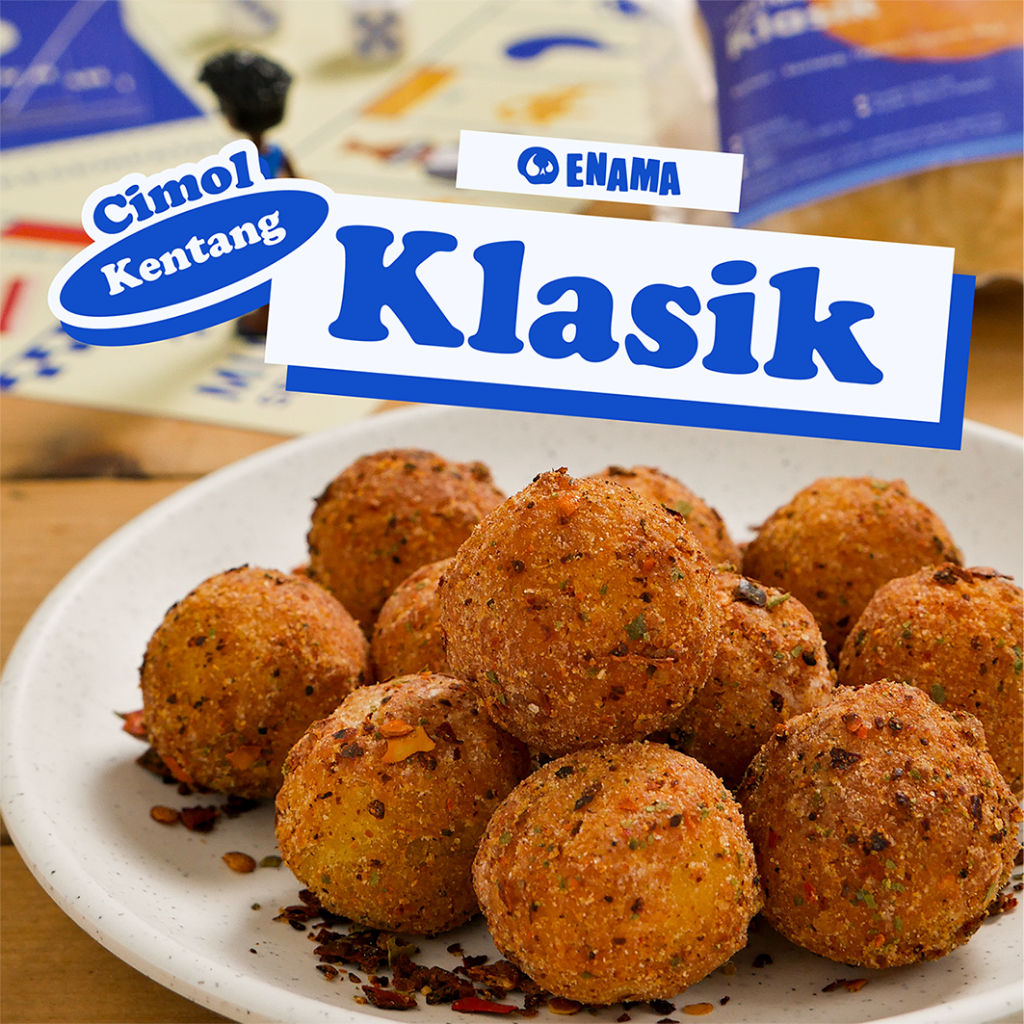 

Cimol Kentang Enama Klasik