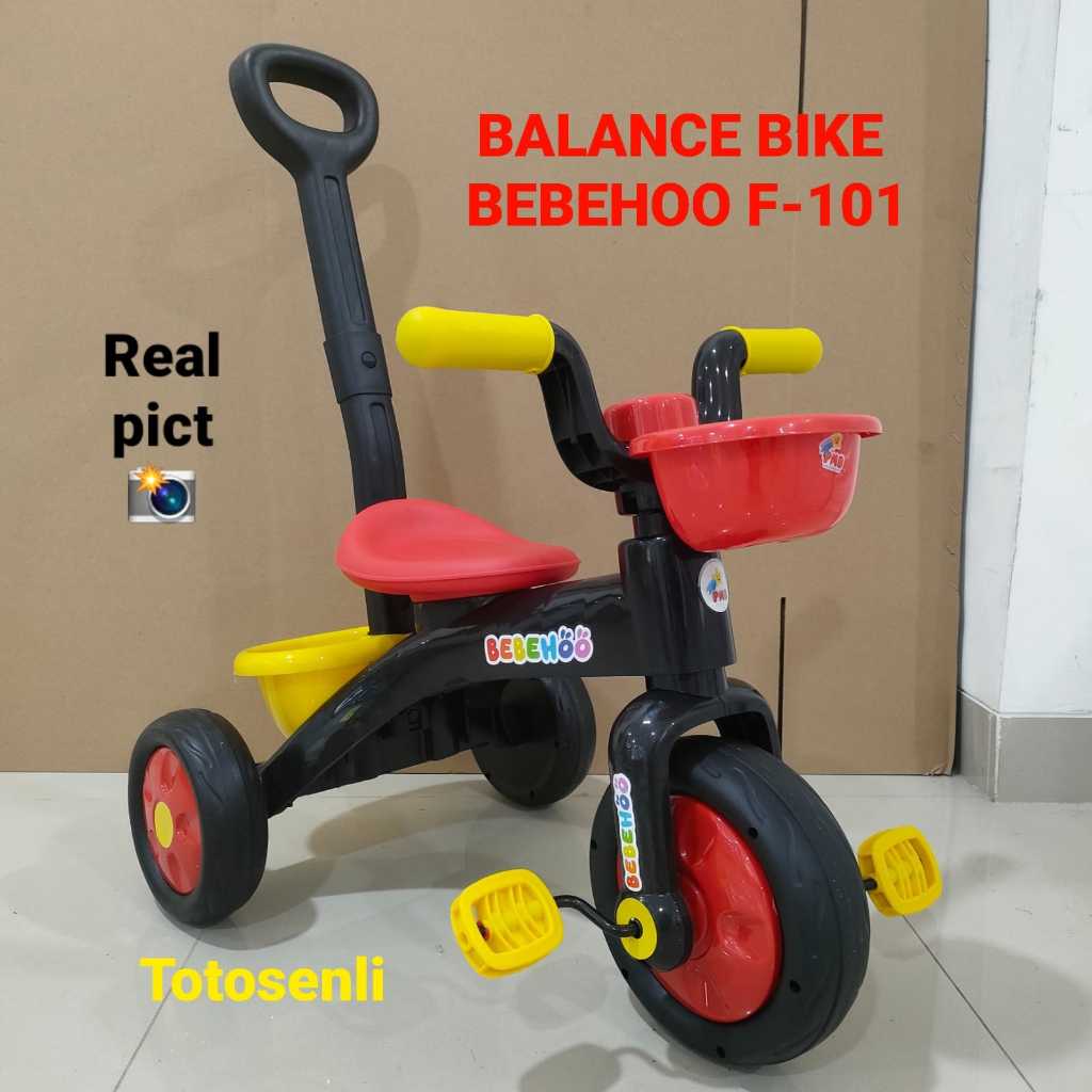 MAINAN ANAK ANAK RODA TIGA BEBEHOO F101 BY PMB