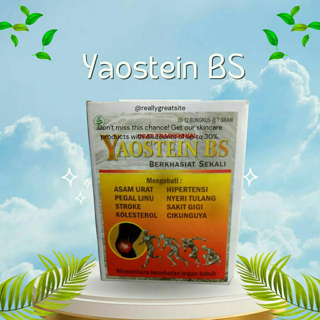 

Yaostein BS : Solusi Alami untuk Kesehatan