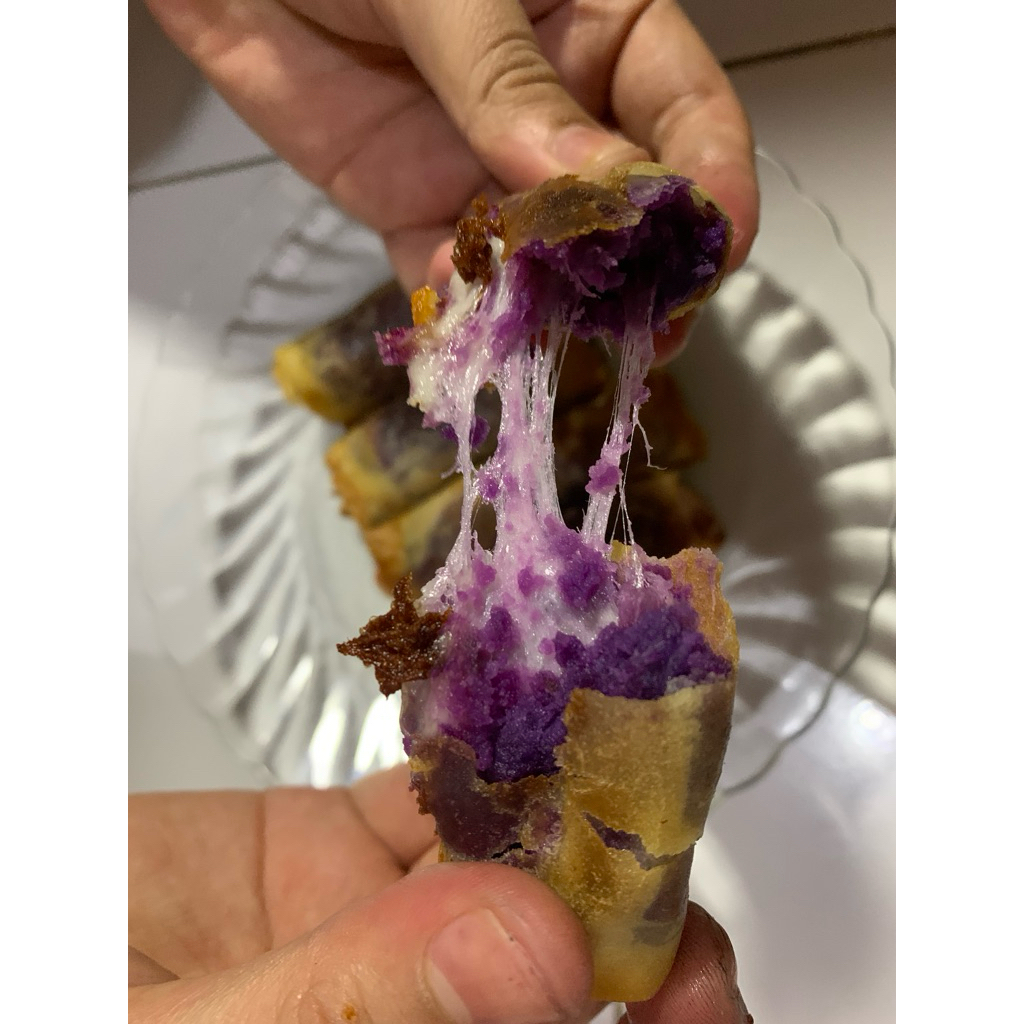 

Lumpia Ubi Ungu Keju Molor/Lumpia/Lumpia ubi/Lumpia Kekinian