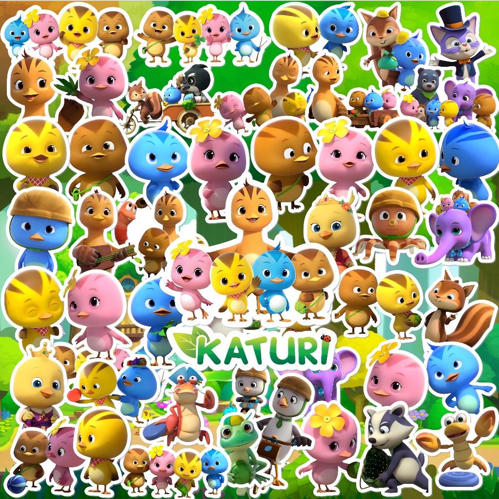 

Stiker Katuri Mainan Edukasi Anak Lucu