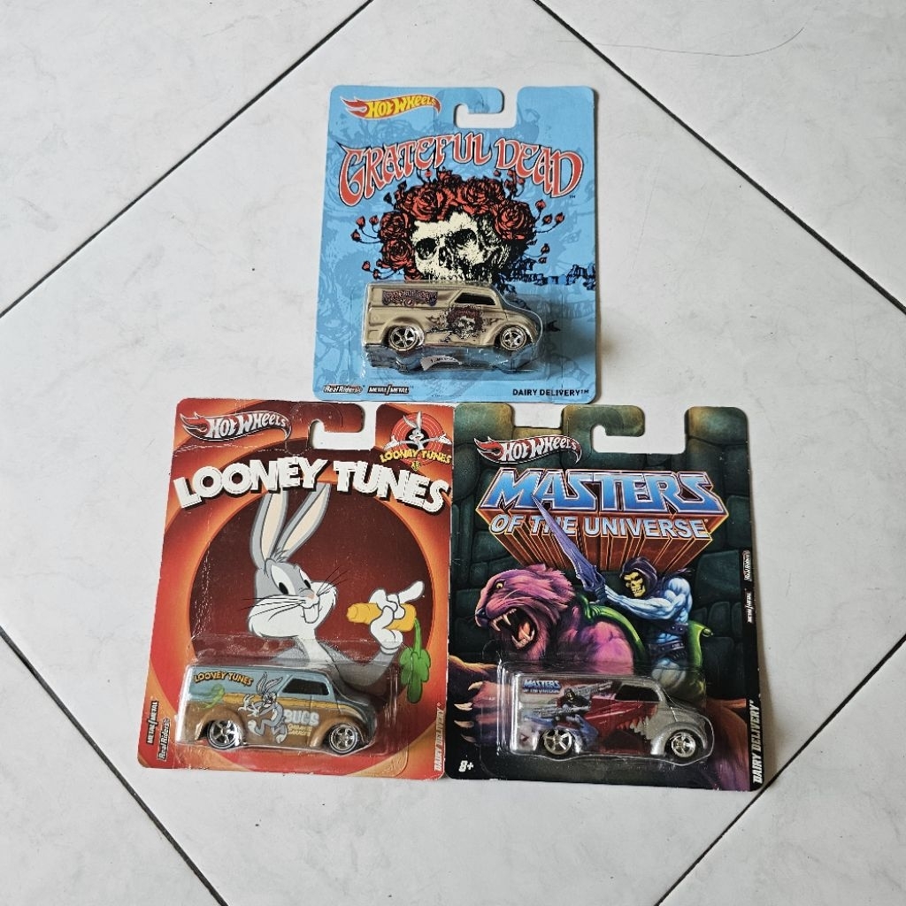 hotwheels dairy delivery looney tunes grateful dead master of