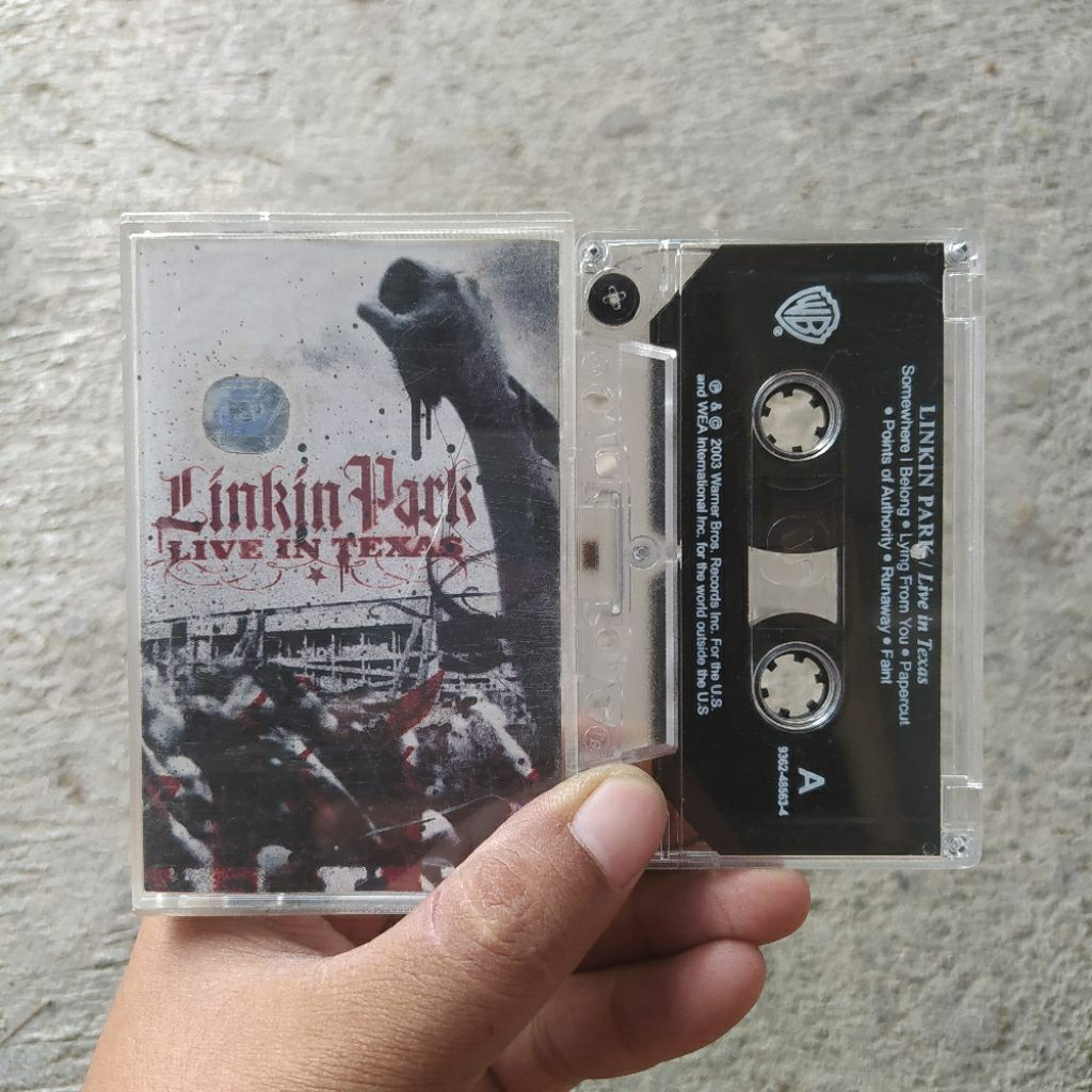 Kaset Pita Linkin Park - Live In Texas