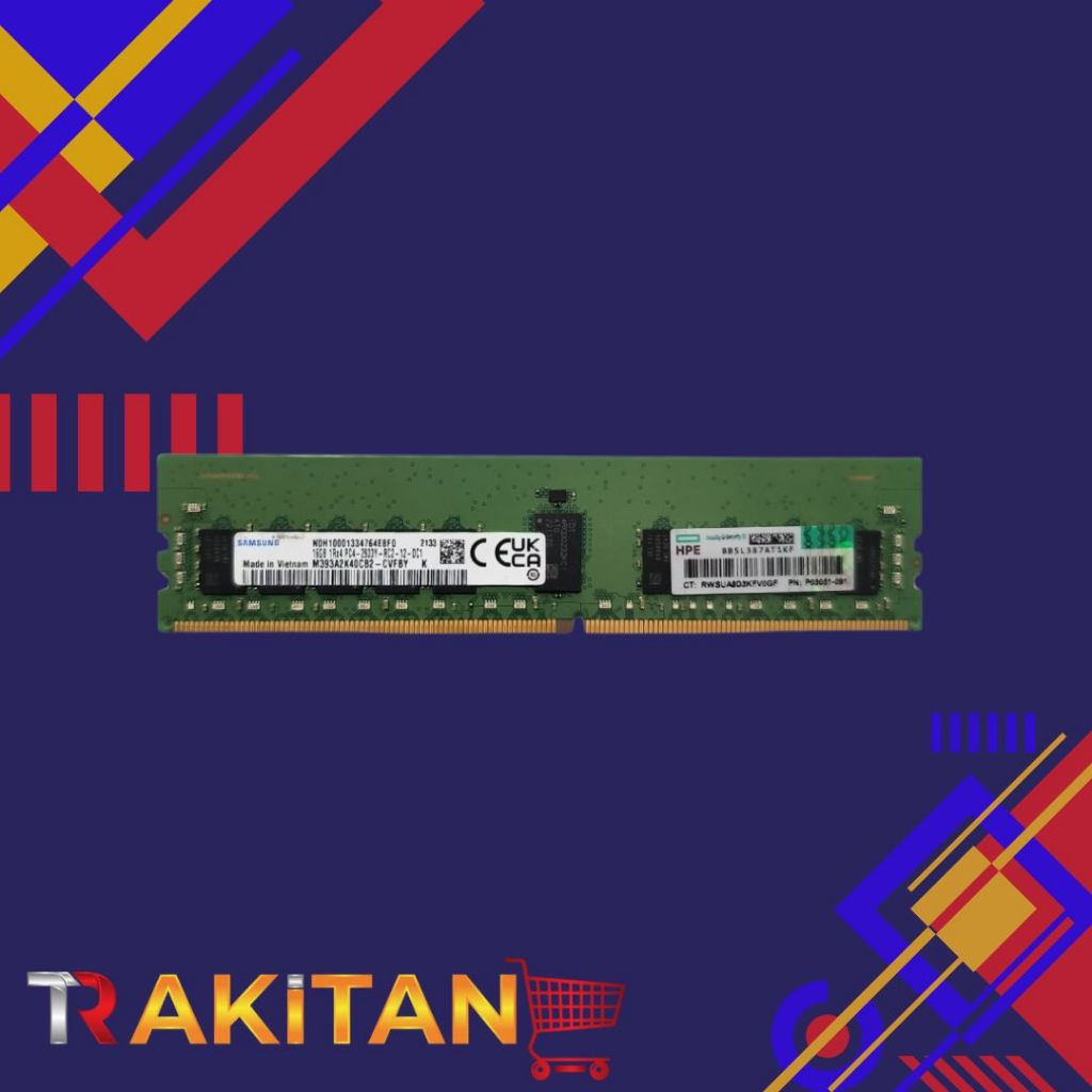 HPE 16-GB (1x16GB) Single Rank x4 DDR4-2933 - HP P03051-091