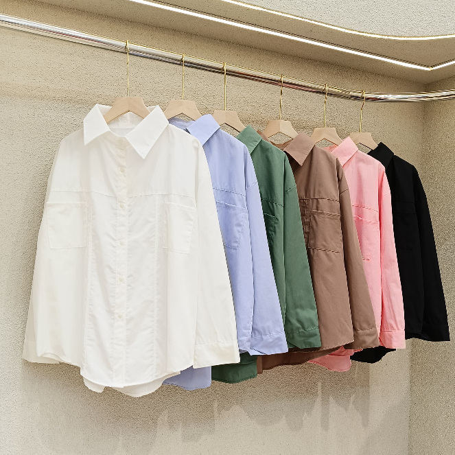 KEMEJA POLOS BY PAULPA HIJAB