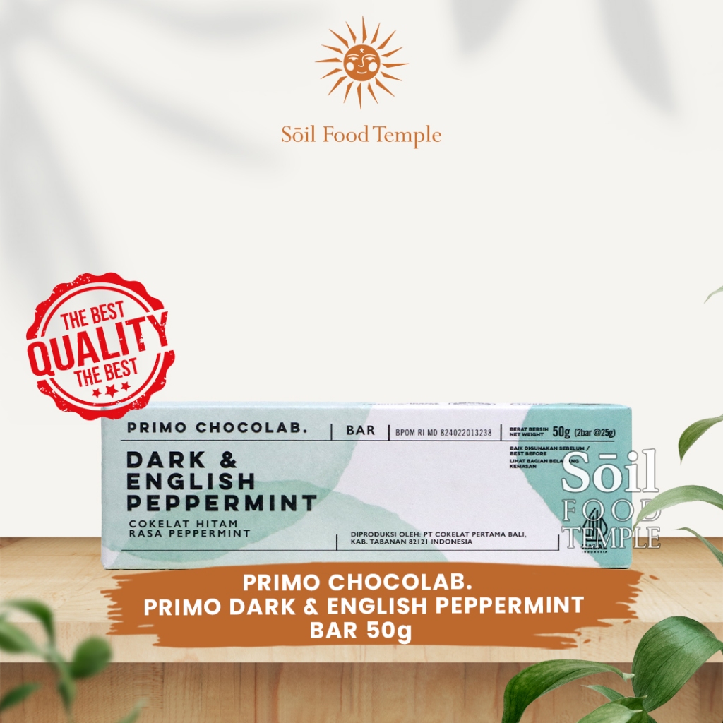 

Primo Chocolab Dark & English Peppermint