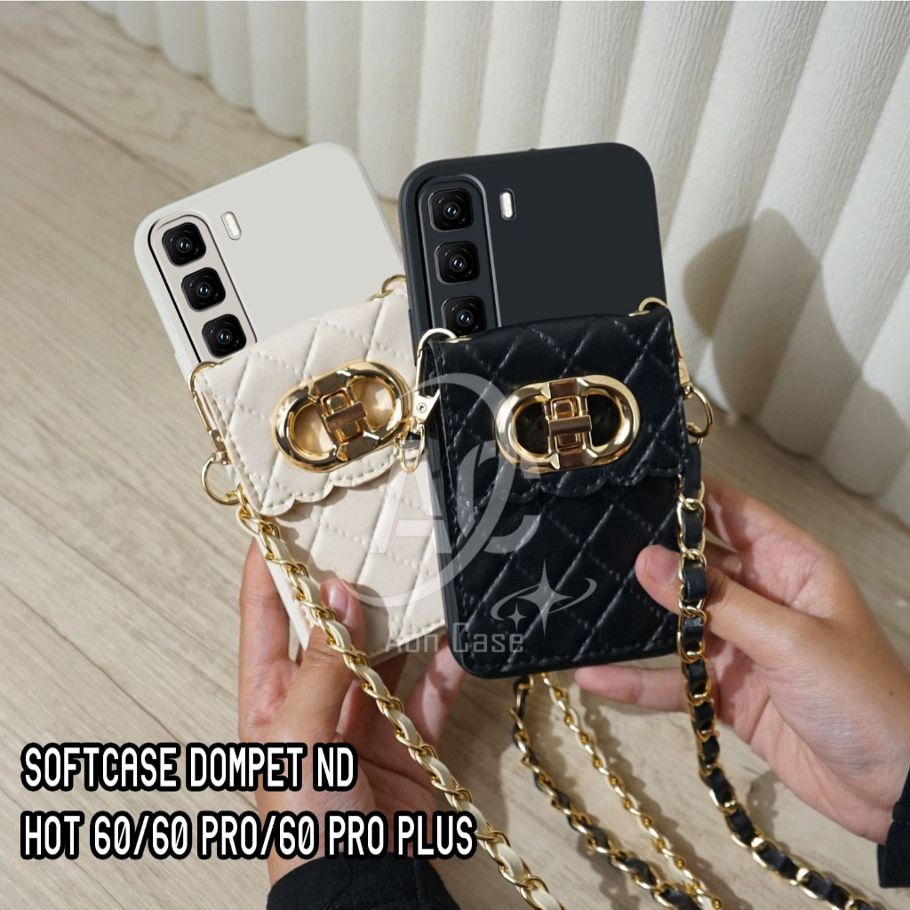 Softcase Dompet New Dior For INFINIX HOT 60 - HOT 60i - HOT 60 PRO - HOT 60 PRO PLUS - Pelindung hp 