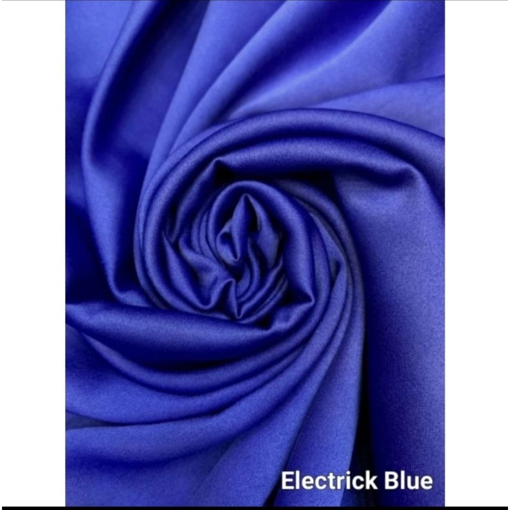 Kain Bahan Silk Roberto Cavali Polos/Kain Seragam bridesmaid Meteran