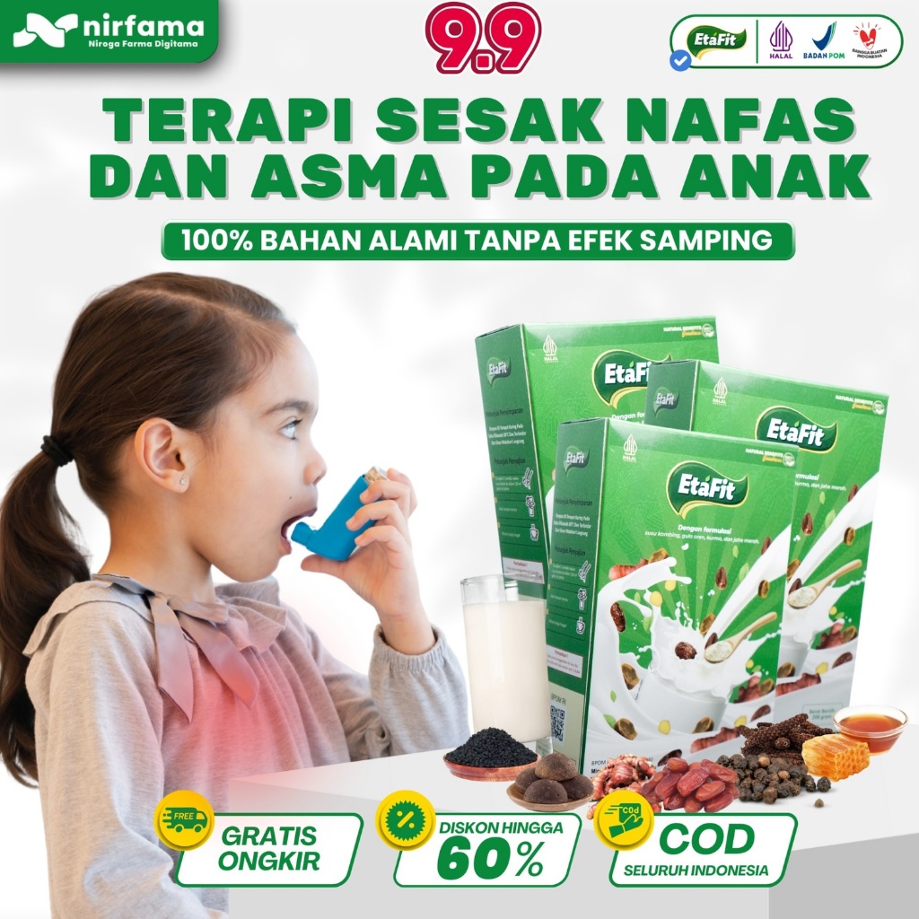 

ETAFIT - Susu Kambing Etawa Bubuk Murni 100% Original - Bantu Terapi Asma dan Sesak Nafas pada Anak