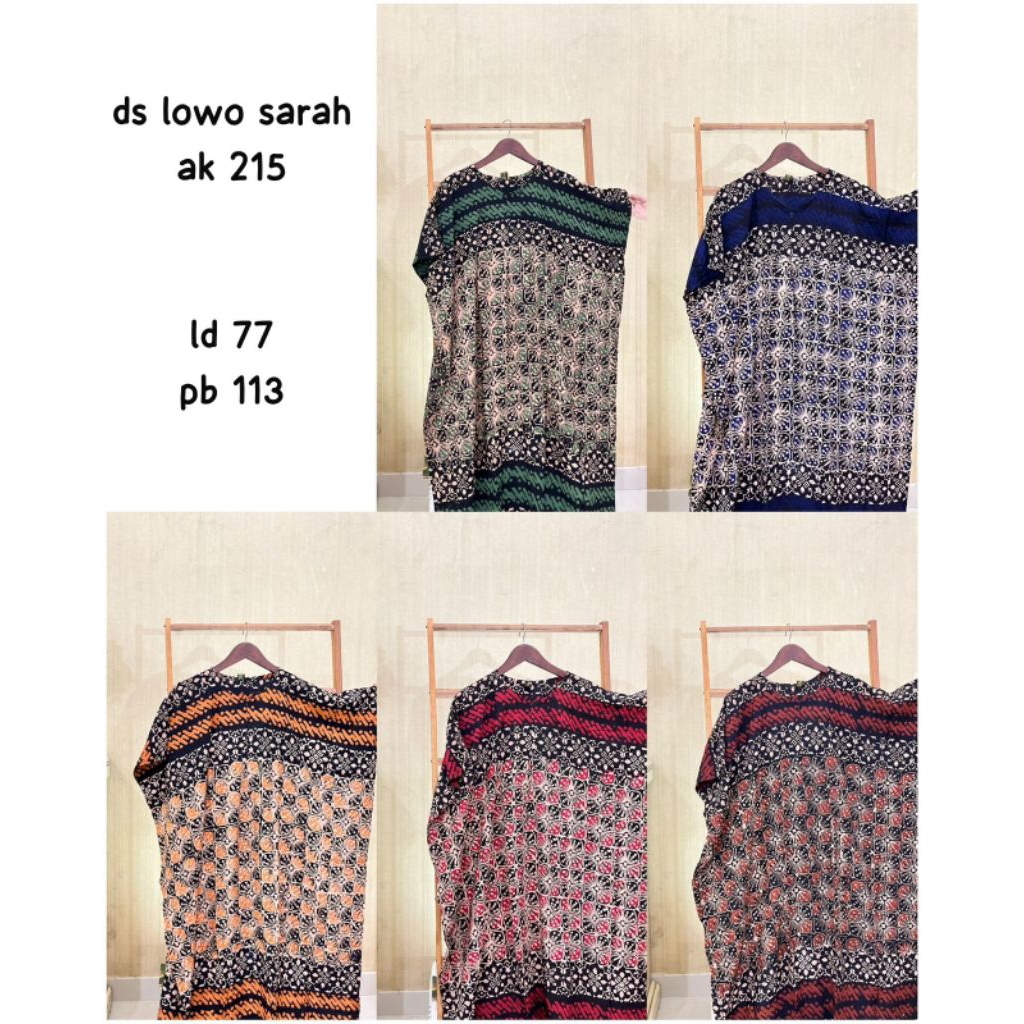 Batik Ijma' | Daster Lowo Sarah | All size