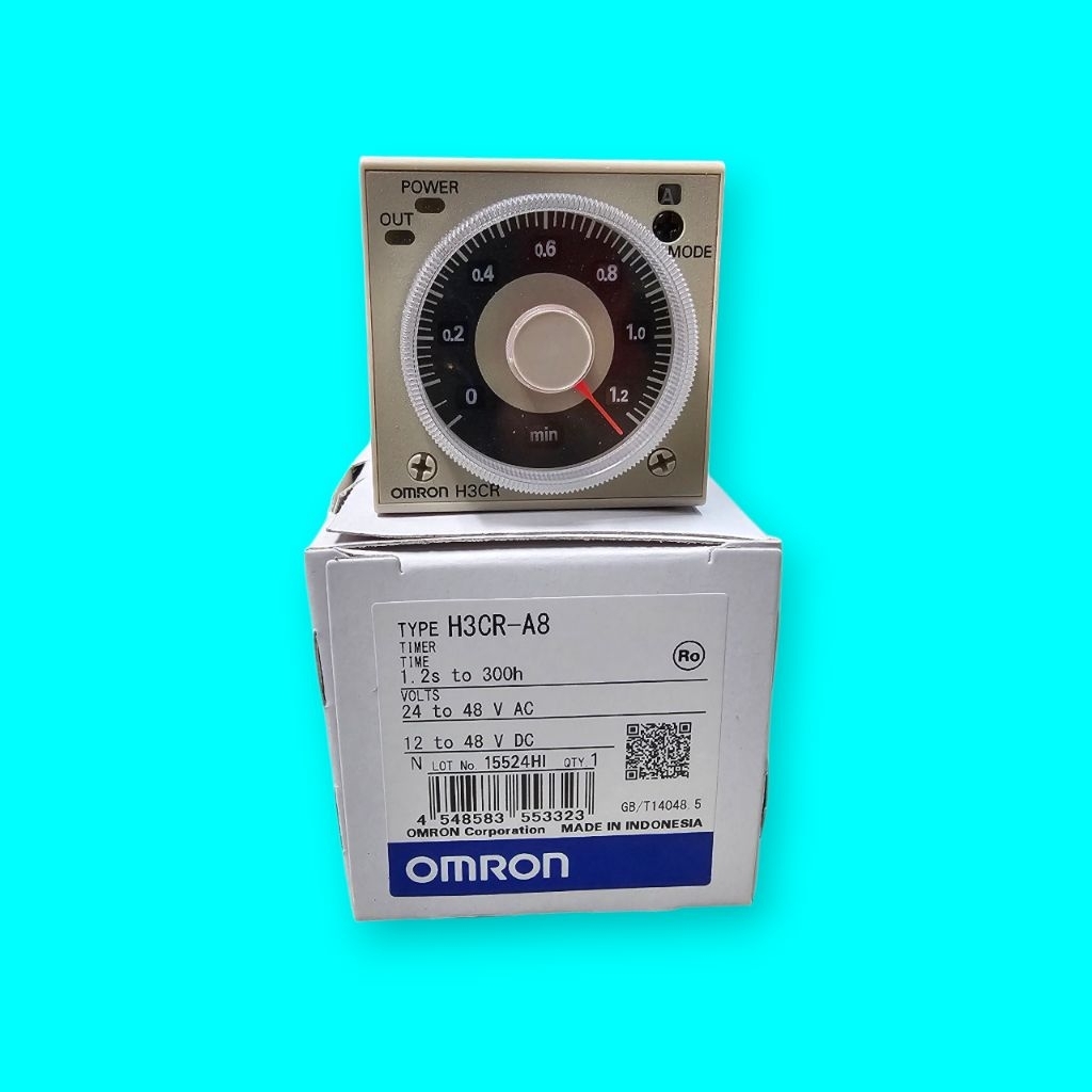 timer omron H3CR A8 12V-48VDC OMRON ORIGINAL