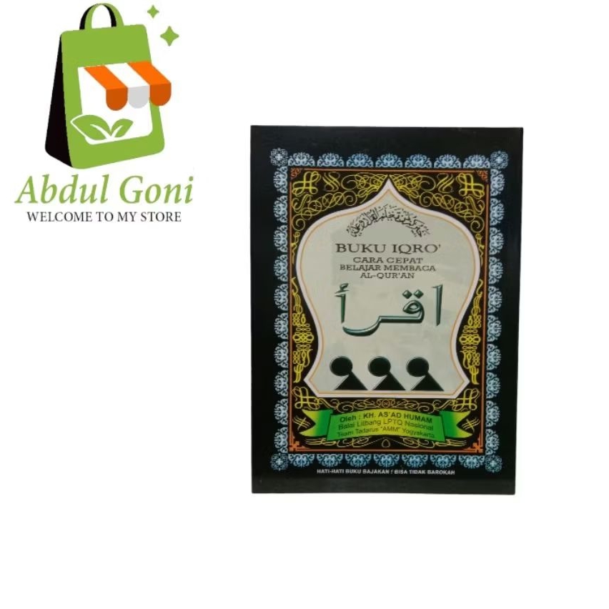 Buku Iqro jilid 1 Sampai 6 Bendel Besar