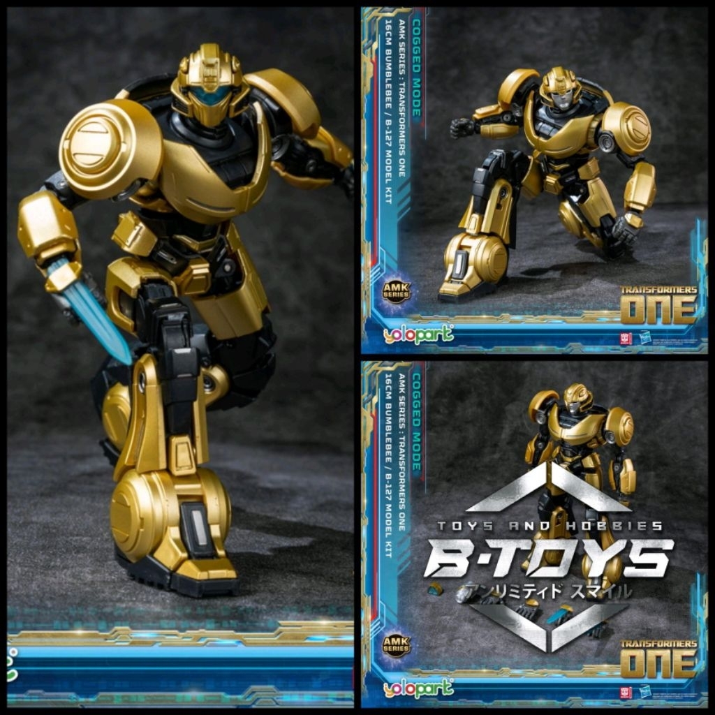 Yolopark AMK Transformers One B-127 Bumblebee Cogged Mode Model Kit